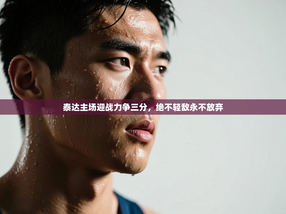 泰达主场迎战力争三分，绝不轻敌永不放弃